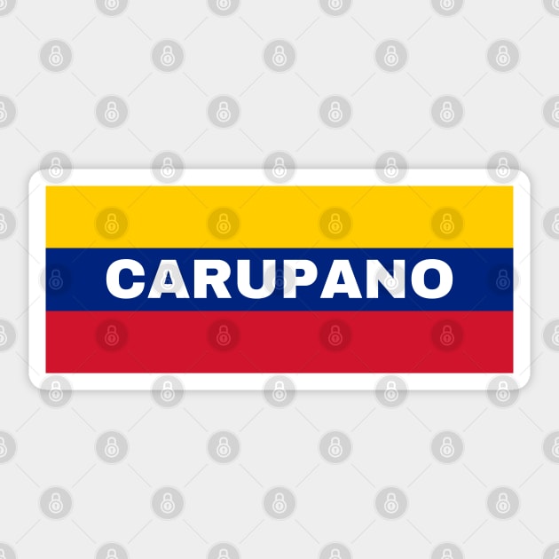 Carupano City in Venezuelan Flag Colors Sticker by aybe7elf